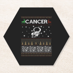 Krebsweihnachtscreme Untersetzer