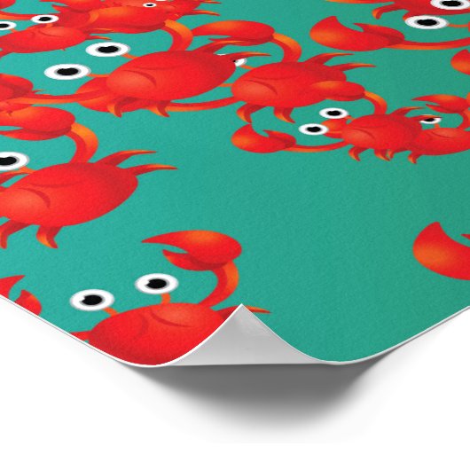 Krebswelt Poster (Ecke)