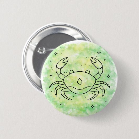 Krebszeichen Button (Vorne & Hinten)