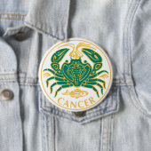 Krebszeichen des Zodiaks Button (Beispiel)