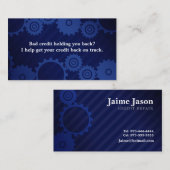 Kredit-Reparatur-Visitenkarten Visitenkarte (Vorne/Hinten)