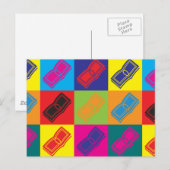 Kredite Pop Art Postkarte (Vorne/Hinten)