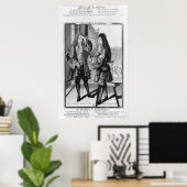 Kreditgeber und Kreditnehmer Poster (Heimbüro)