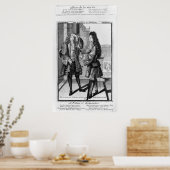 Kreditgeber und Kreditnehmer Poster (Küche)