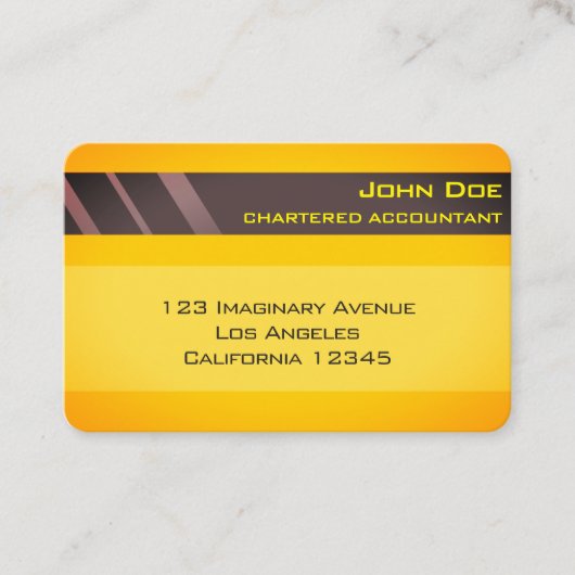 "Kreditkarte-Art-Visitenkarte No.3 " Visitenkarte (Vorderseite)