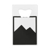 Kreditkarte-Flaschen-Öffner-Schablone Geldkarten Flaschenöffner (Rückseite)