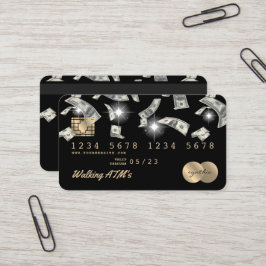 Kreditkarte Geldautomat Visitenkarte