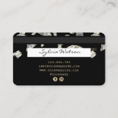 Kreditkarte Geldautomat Visitenkarte (Rückseite)