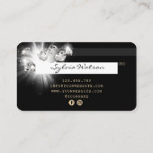 Kreditkarte Gold Diamonds Visitenkarte (Rückseite)