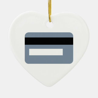 Kreditkarte Keramikornament