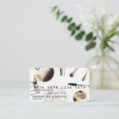 Kreditkarte Makeup Künstler Visitenkarte (Stehend Vorderseite)