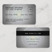 Kreditkarte sieht inspirierten Foto-Service aus Visitenkarte (Vorne/Hinten)