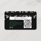 Kreditkarte Sonderbehandlung Visitenkarte (Rückseite)