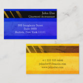"Kreditkarte Style Business Card No.11" Visitenkarte (Vorne/Hinten)