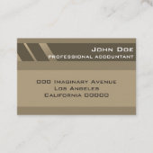 "Kreditkarte Style Business Card No.2" Visitenkarte (Vorderseite)