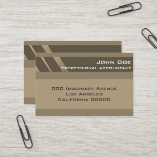 "Kreditkarte Style Business Card No.2" Visitenkarte