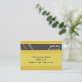 "Kreditkarte Style Business Card No.4" Visitenkarte (Stehend Vorderseite)
