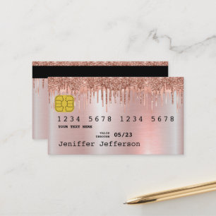 Kreditkarte - Styling Business Card Terminkarte