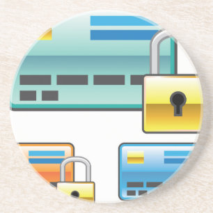 Kreditkarte-Verschlussdebet ATM-Karte Untersetzer