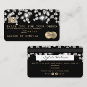 Kreditkarte Vielen Dank, dass Sie Ihre Karte treib (Vorne/Hinten)