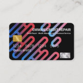 Kreditkarte Visitenkarte (Vorderseite)