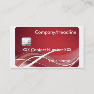 Kreditkarte Visitenkarte