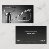 Kreditkarte Visitenkarte (Vorne/Hinten)