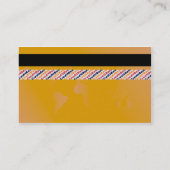 Kreditkarte-Visitenkarte Visitenkarte (Rückseite)