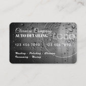 Kreditkartenabwasch visitenkarte (Vorderseite)