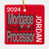 Kreditprozessor Außerordentlicher CUSTOM Keramikornament (Vorderseite)