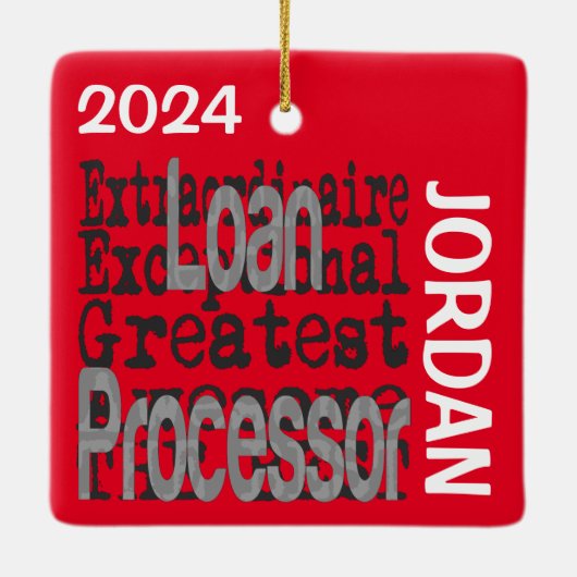 Kreditprozessor Außerordentlicher CUSTOM Keramikornament (Rückseite)