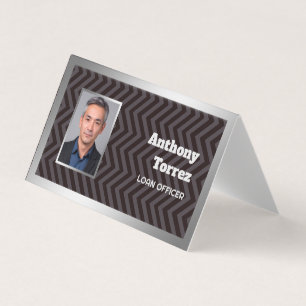 Kreditreferent Custom Foto Visitenkarten