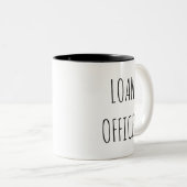 Kreditreferent | Rae Dunn Inspiriert Zweifarbige Tasse (VorderseiteRechts)