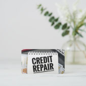 Kreditreparatur Visitenkarte (Stehend Vorderseite)