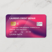 Kreditreparatur Visitenkarte (Vorderseite)