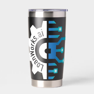 KreditWorks Gear+ Thermal Tumbler - Schwarz Thermobecher