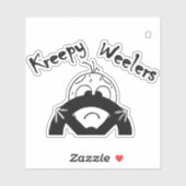 Kreepy Weelers Aufkleber (Blatt)