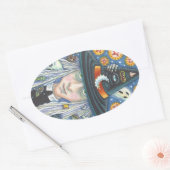 KREEPY WITCH, EVIL EYE, SKULL, VAMPIRE STICKER (Umschlag)