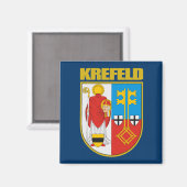Krefeld Magnet (Vorderseite/Rückseite)