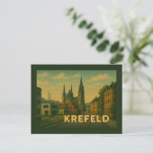 Krefeld - Stadtkunst Postkarte (Stehend Vorderseite)