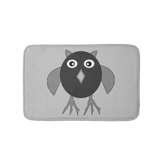 Kreide Halloween-Badematte Badematte (Vorderseite)