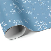 Kreide-Schneeflocke-Packpapier Geschenkpapier (Rolleneckpunkt)