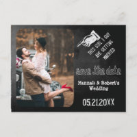 Kreide Vintage Spaß Hochzeit Termin vormerken