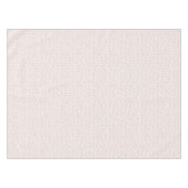 Kreideblumengarten Sanft romantisches Rosa Tischdecke (Vorderseite (Horizontal))