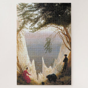 Kreidefelsen auf Rügen: Eine romantische Landschaf Puzzle