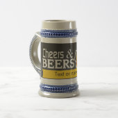 Kreidestein Bierglas (Vorderseite Links)