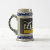 Kreidestein Bierglas (Links)