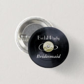 KreidevinylBrautparty PERSONIFIZIEREN Button (Vorne & Hinten)