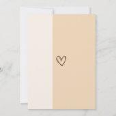 Kreieren Sie Ihr eigenes Foto - ganz einfach die M Einladung (Rückseite)