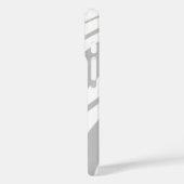 Kreieren Sie Ihr eigenes modernes Cooles Weiß und Case-Mate iPhone Hülle (Rückseite / Links)